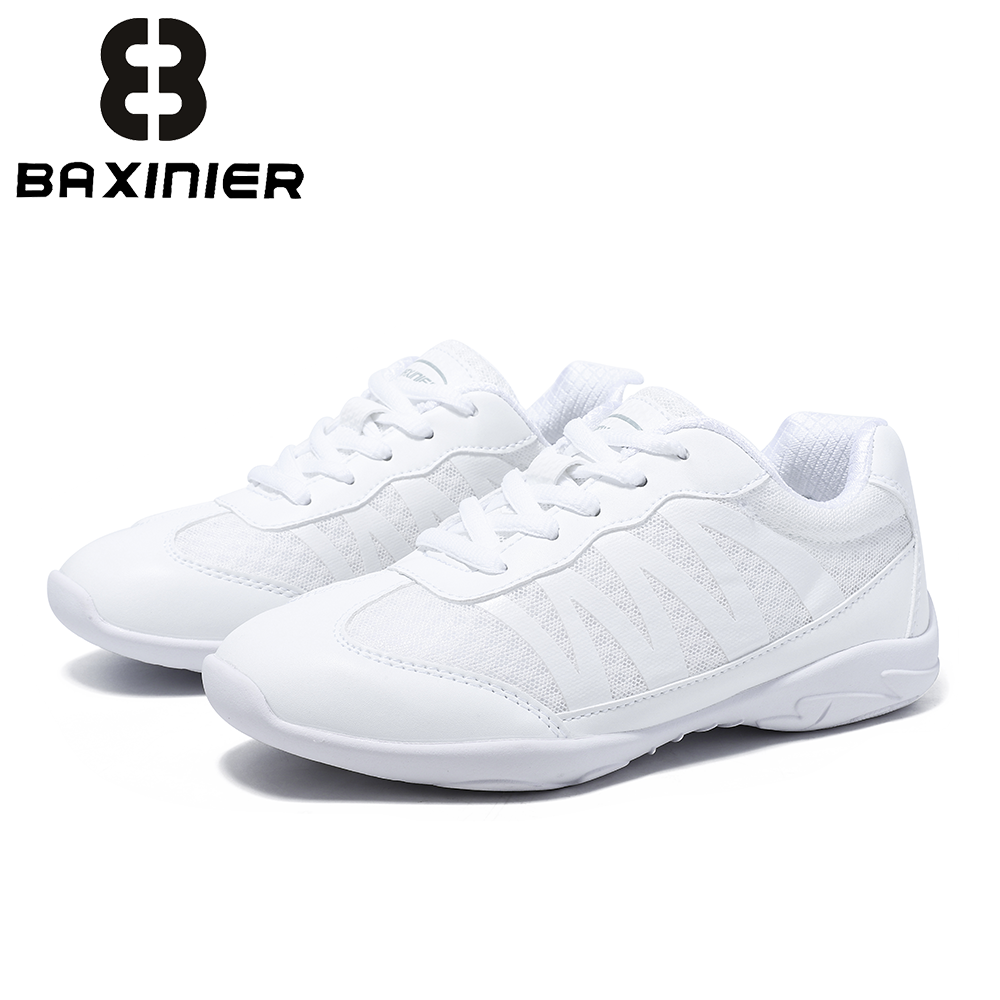 Badminton Youth - أحذية رياضية بيضاء للفتيات من BAXINIER،