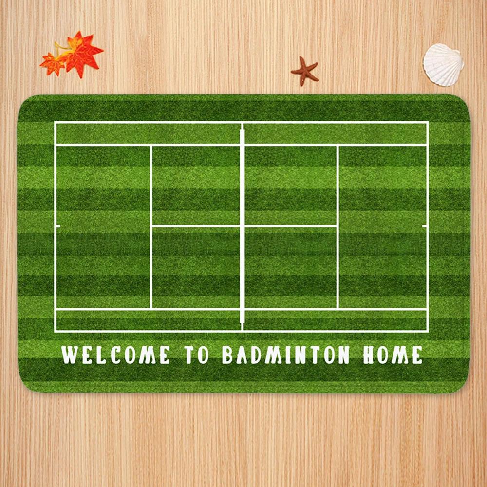 الرياضة موضوع السجاد حصيرة تنس - مراجعة Badminton Zone وسعره