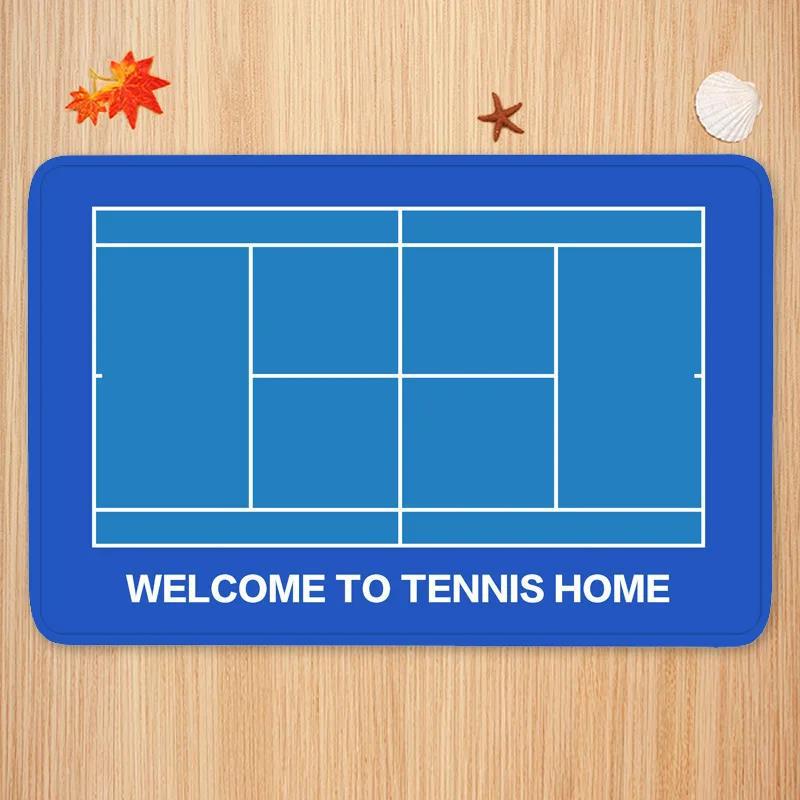 الرياضة موضوع السجاد حصيرة تنس - مراجعة Badminton Zone وسعره