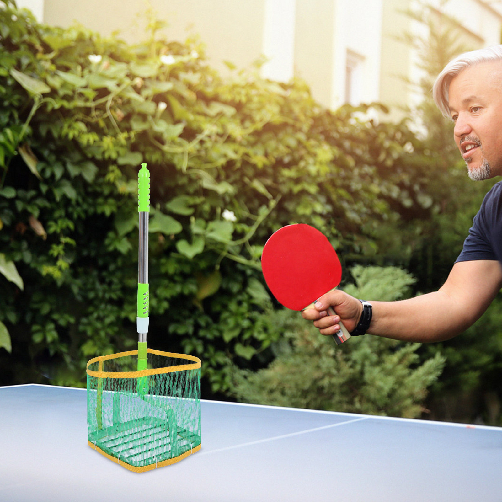 جامع كرات تنس الطاولة التلسكوب - مراجعة Badminton House وسعره