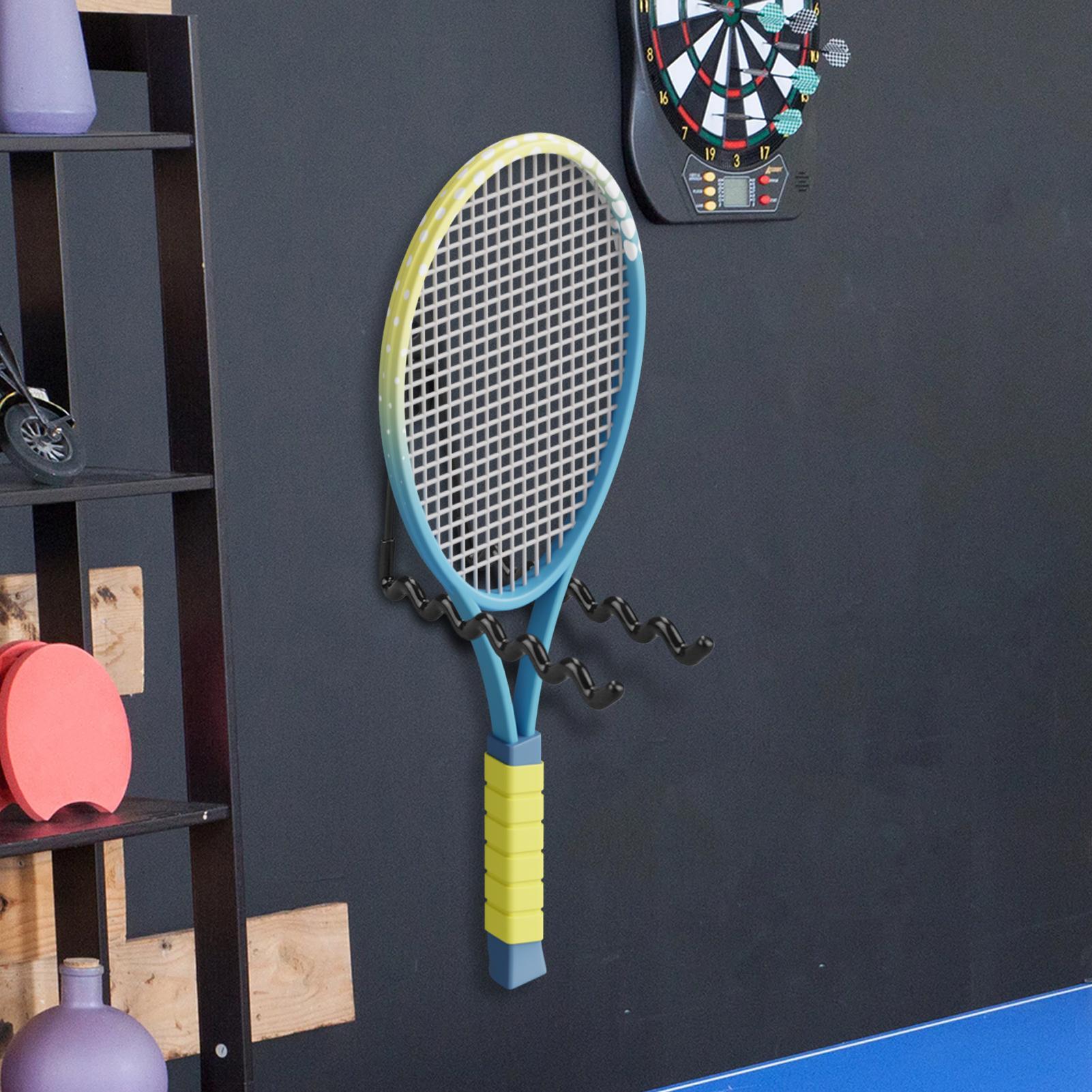 حامل مضارب تنس معدني، خطاف تخز - مراجعة Badminton Zone وسعره