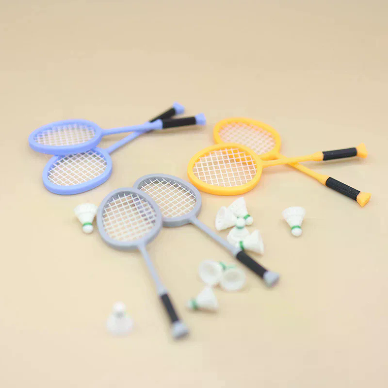 1/12 دمية مصغرة محاكاة مضرب بد - مراجعة Badminton House وسعره
